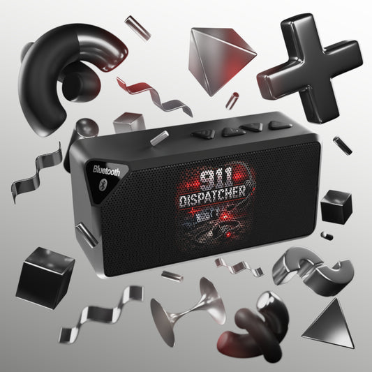 Bluetooth Speaker — 911 Dispatcher Graphic Portable Speaker