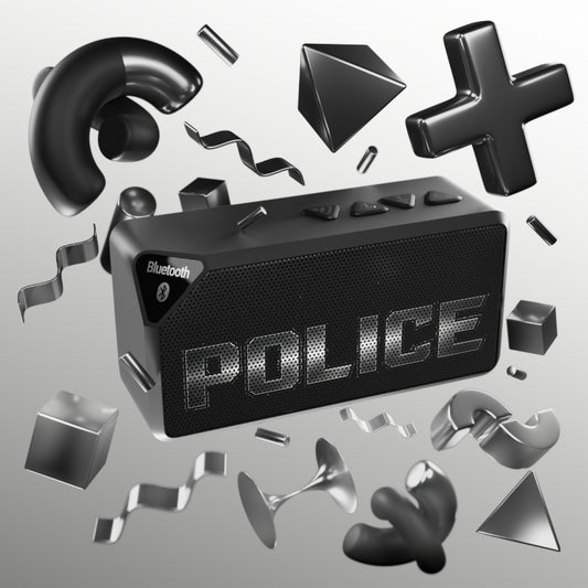 Bluetooth Speaker — 'POLICE' Tactical Portable Speaker