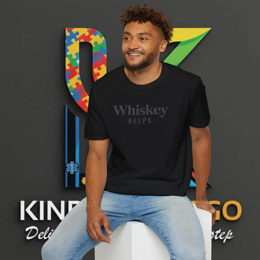 Whiskey Helps T-Shirt Printify